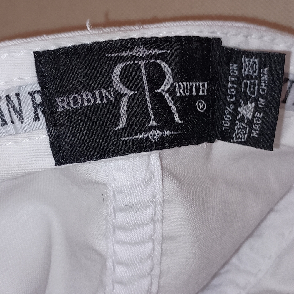 Robin Ruth Organge Beach Alabama Floral Cotton Ballcap - Picture 3 of 9